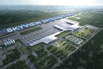 do 3d airport design, 3d airport terminal, airport layout with 3d visualization