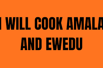 cook amala and ewedu