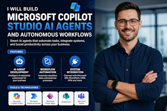 build enterprise ai assistant and agentic workflow via microsoft copilot studio