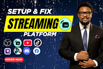 set up and obs or meld studio for streaming and recording