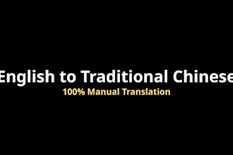professionally translate english to traditional chinese