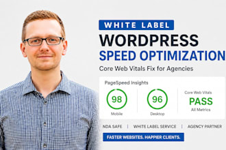 do white label wordpress speed optimization and core web vitals fix for agencies