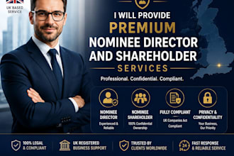 be your premium UK nominee director and shareholder