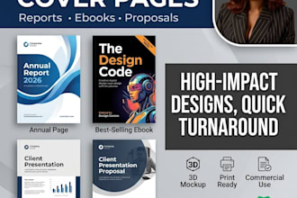 design a professional ebook cover page that increase book sales