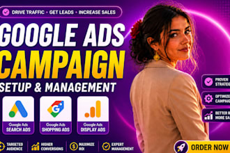 setup google ads campaign, adwords and PPC ads