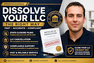 dissolve your llc and file state closure, cancellation, and termination docs