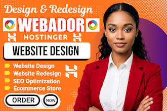 design webador website webador redesign hostinger website design or redesign