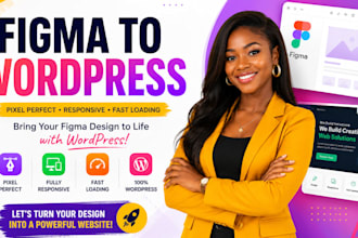 convert figma to wordpress PSD to wordpress xd to wordpress with elementor pro