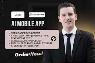 build glide app, glide crm, flutterflow app, adalo app, glide expert