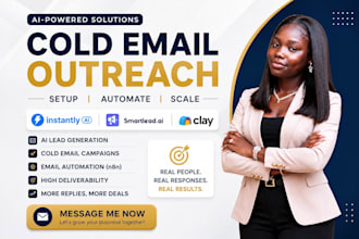 professionally setup instantly ai and smartlead cold email outreach campaign