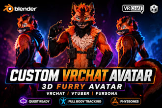 do vrchat, 3d vrchat avatar, furry avatar, fursona vrc furry avatar vr nsfw