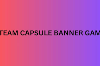 do steam capsule banner for game artist