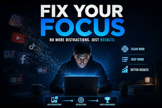help you eliminate distractions and improve focus and productivity habit