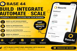 base 44 app, base 44 integration, base 44 automation, base 44 webapp