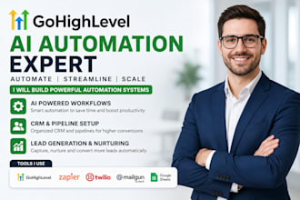setup gohighlevel ai automation, ghl sms and email, ghl lead followup automation
