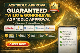 go high level a2p 10dlc twilio a2p 10dlc verification gohighlevel funnel website