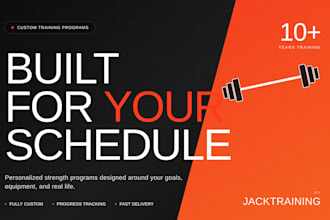 create a custom beginner strength training program just for you