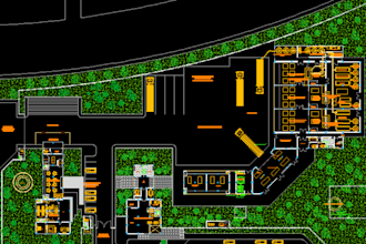 design accurate 2d commercial, warehouse and industrial site plans