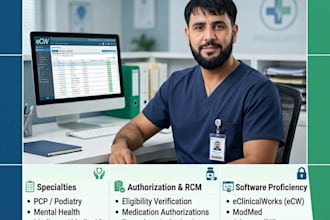 do medical billing to complete rcm for the USA healthcare