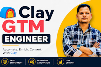be your clay GTM engineer and build b2b leads