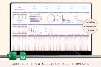 design custom full automation excel csv google etsy budget spreadsheet planner
