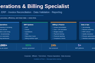 do excel data cleaning, formatting, validation, and invoice data entry
