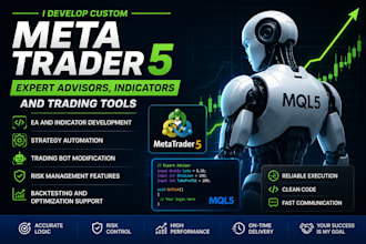 create a metatrader 5 expert advisor in mql5