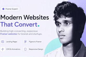 design a premium modern website