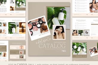 design b2b product catalog brochure catalogue for wholesale distributor supplier