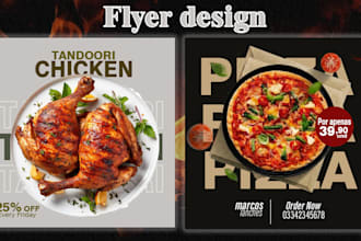 design or redesign flyer, cards, poster