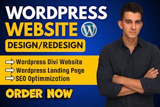 design wordpress business website real estate wordpress website agency website