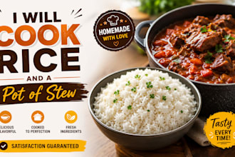 rice and stew for you