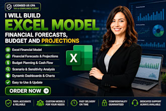 build a professional financial model and forecasting for startups