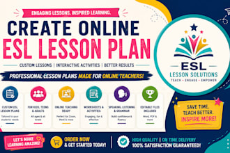 create online esl lesson plan