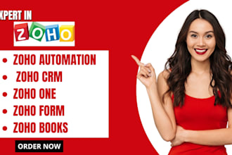 be zoho automation specialist for zoho automation, crm, forms and workflow, zoho