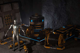 create game ready ue5 props with 4k pbr textures and ucx collision