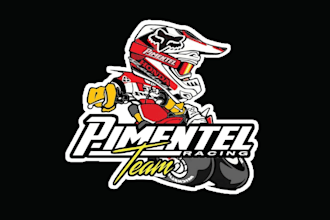 design high quality biker mascot logo with fastest delivery