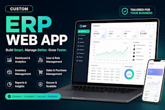 develop custom erp web application for your business