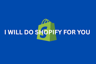 shopify for you professionally