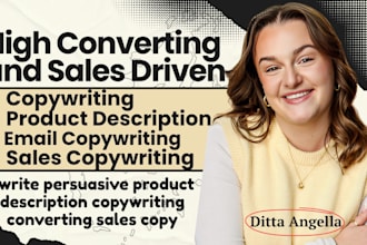 write persuasive product description copywriting and converting sales copy