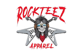do high quality skull t shirt design with unlimited revision