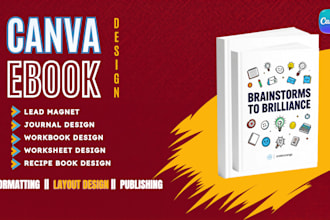 design canva ebook mental health workbook journal worksheet for amazon KDP etsy