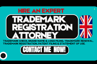 register your UK trademark as a professional trademark attorney