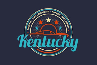 do modern logo for a paintless dent repair shop in kentucky