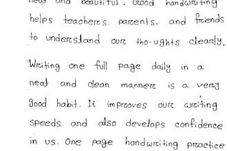 do professional data entry and handwriting to text transfer