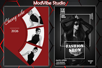 design or redesign flyer, cards, poster