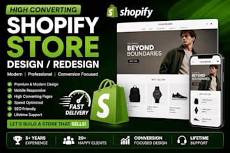 redesign shopify store for better conversions