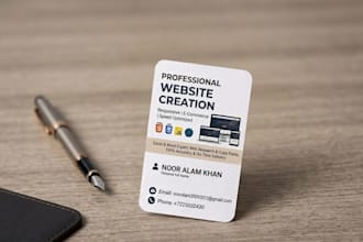 create a modern website
