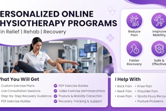 provide physiotherapy consultation and rehabilitation