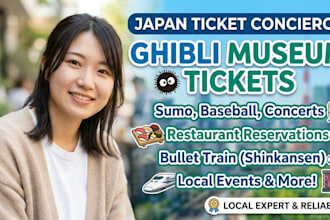 handle ghibli museum tickets and japan reservation tickets